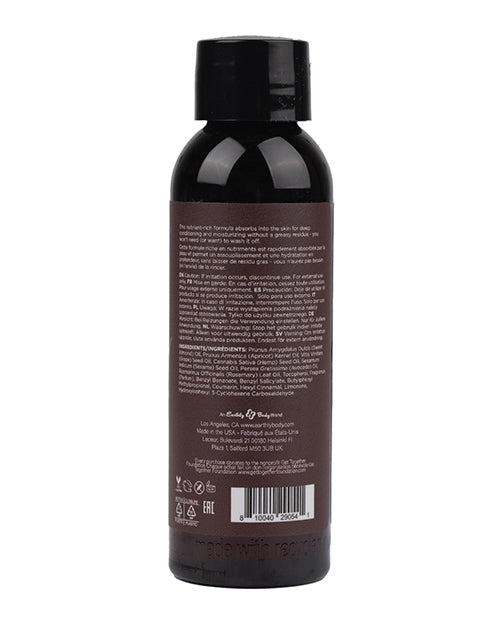 Earthly Body Massage & Body Oil - 2 oz Beach Daze Earthly Body
