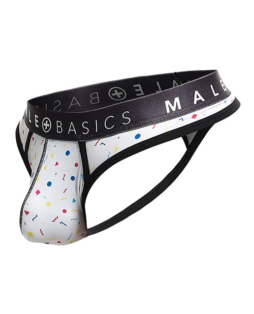 Male Basics Sexy Pouch Thong Confetti LG Malebasics Corp