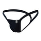 Male Basics Y Buns Thong Black LG Malebasics Corp