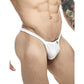 Male Basics Y Buns Thong White Sheer LG Malebasics Corp