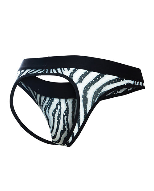Male Basics MOB Aero Jock Zebra XL Malebasics Corp