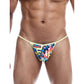 Male Basics Sinful Hipster Music T Thong G-String Blue Print SM Malebasics Corp