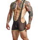 Male Basics MOB Singlet Black/Lime SM Malebasics Corp