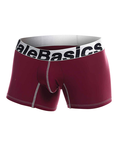 Male Basics Performance Boxer Burgundy SM Malebasics Corp