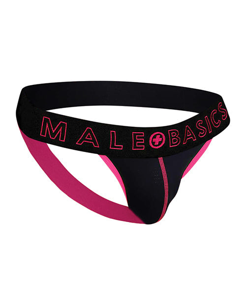 Male Basics Neon Jockstrap Coral LG Malebasics Corp