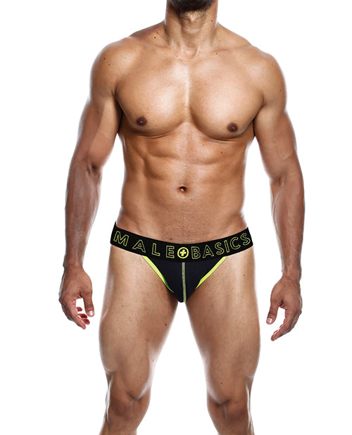Male Basics Neon Jockstrap Neon Yellow SM Malebasics Corp