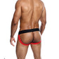 Male Basics Neon Jockstrap Red LG Malebasics Corp