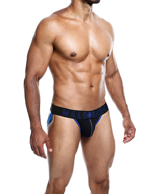 Male Basics Neon Jockstrap Royal XL Malebasics Corp