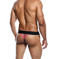 Male Basics Neon Thong  Coral LG Malebasics Corp