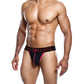 Male Basics Neon Thong  Coral LG Malebasics Corp
