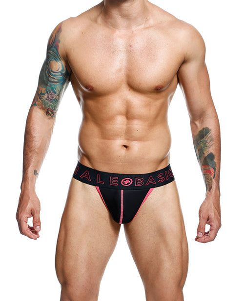 Male Basics Neon Thong  Coral MD Malebasics Corp