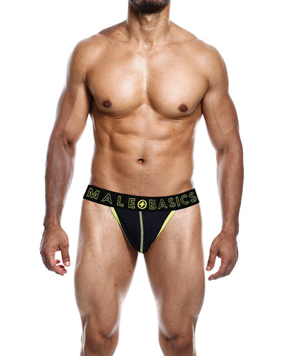 Male Basics Neon Thong Yellow LG Malebasics Corp