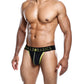 Male Basics Neon Thong Yellow XL Malebasics Corp