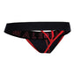 Male Basics Neon Thong Red LG Malebasics Corp