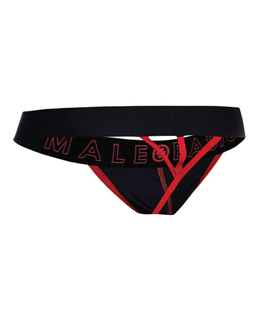 Male Basics Neon Thong Red MD Malebasics Corp