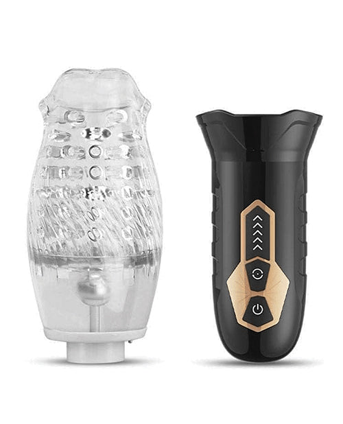 The Male Rose Gawk Gawk 3000 Rotating Blow Job Simulator - Black