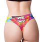 Mememe Comic Fans Printed Thong LG