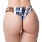 Mememe Go Wild Snake Printed Thong LG