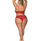 Sugar & Spice Bra & Panty Red QN Magic Moments Int'l