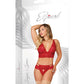 Sugar & Spice Bra & Panty Red S/M Magic Moments Int'l
