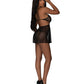 Girl Next Door Babydoll & Crotchless Panty Black S/M Magic Moments Int'l