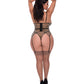 Purrfect Basque & Thong Animal/Black QN Magic Moments Int'l