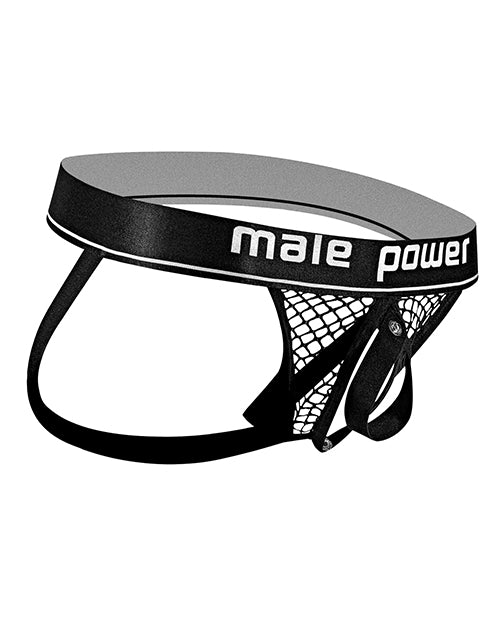 Cock Pit Fishnet Cock Ring Jock Black S/M Comme Ci Comme Ca