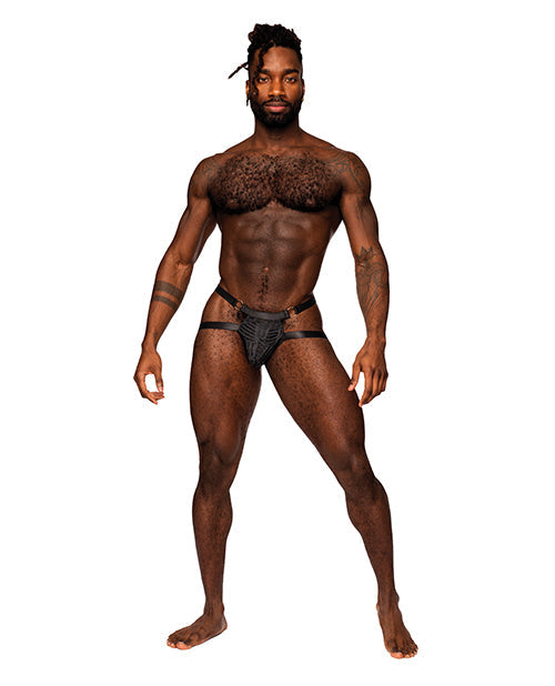 Rude Awakening Mesh Ring Jock Black L/XL Comme Ci Comme Ca
