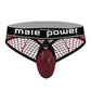 Cock Pit Fishnet Cock Ring Thong Red S/M Comme Ci Comme Ca