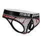 Cock Pit Fishnet Cock Ring Thong Red S/M Comme Ci Comme Ca