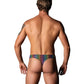 Pack & Play Thong w/Front Condom Pouch - Rainbow S/M Comme Ci Comme Ca