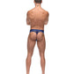Diamond Mesh Bong Thong Blue L/XL Comme Ci Comme Ca