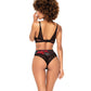 Underwire Bra Top & High Waisted Bottom Black L/XL Mapale