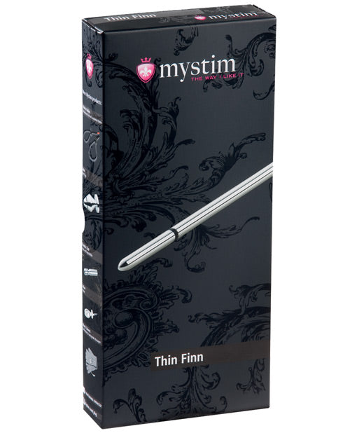 Mystim Thin Finn eStim Urethral Sound - Silver Mystim Gmbh
