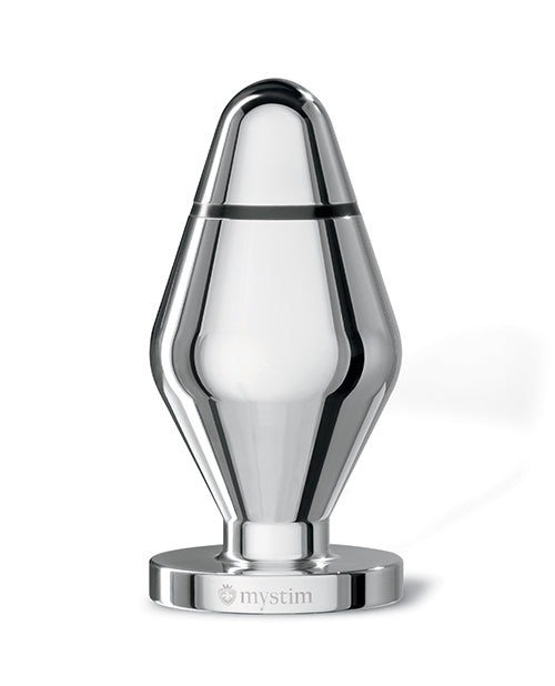 Mystim Little John Buttplug Small Aluminum - Silver Mystim Gmbh