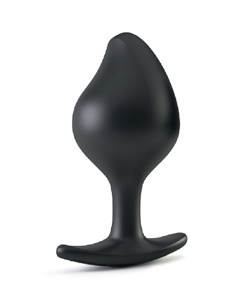 Mystim Rocking Force Silicone Buttplug Small - Black Mystim Gmbh