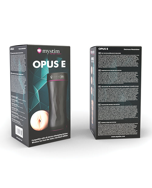Mystim Opus E Vagina - Black Mystim Gmbh