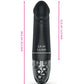 Mystim Real Deal Neal eStim Realistic Vibrator - Black Mystim Gmbh