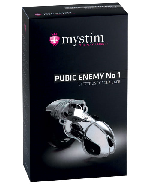 Mystim Pubic Enemy #1 Cock Cage - Clear Mystim Gmbh