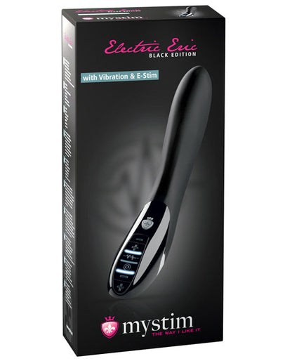 Mystim Electric Eric eStim Vibrator Black Edition - Black Mystim Gmbh