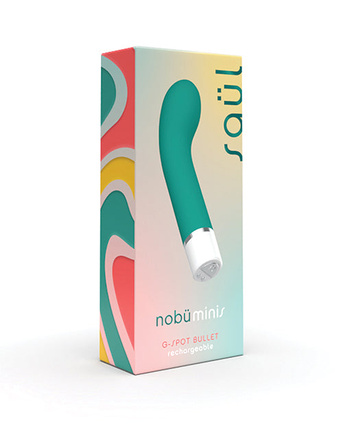 Nobu Mini Saul G-Spot Bullet - Teal Bodispa INC