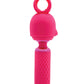 Nu Sensuelle Harlow Mini Wand w/Masturbator Attachment - Pink Novel Creations Usa INC
