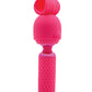 Nu Sensuelle Harlow Mini Wand w/Masturbator Attachment - Pink Novel Creations Usa INC
