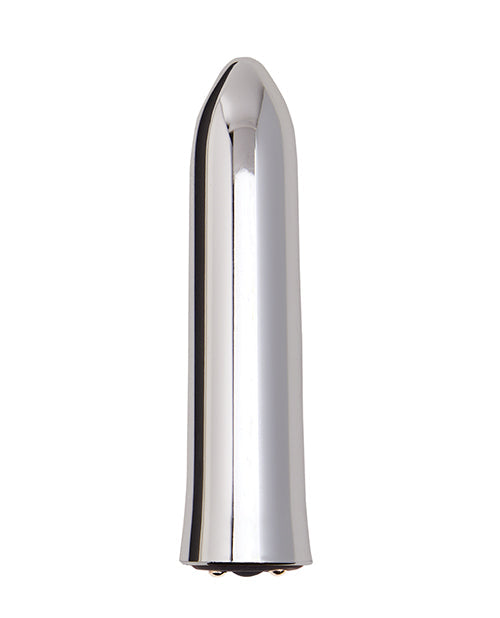Nu Sensuelle Point Rechargeable Bullet - Silver Novel Creations Usa INC