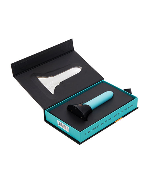Nu Sensuelle Point Rechargeable Bullet - Teal Blue Novel Creations Usa INC