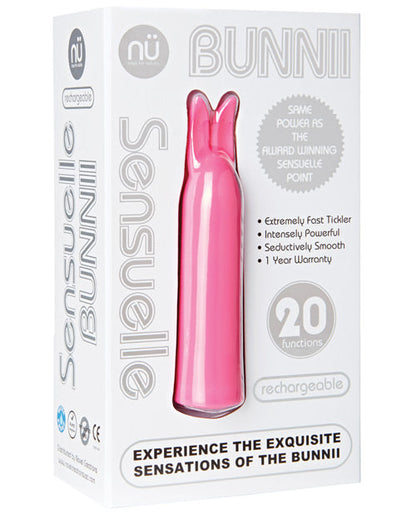 Nu Sensuelle Bunnii Point Vibe - Pink Novel Creations Usa INC