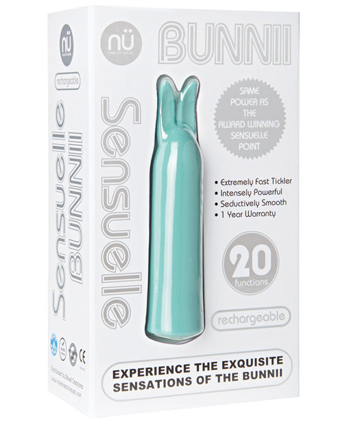 Nu Sensuelle Bunnii Point Vibe - Teal Blue Novel Creations Usa INC