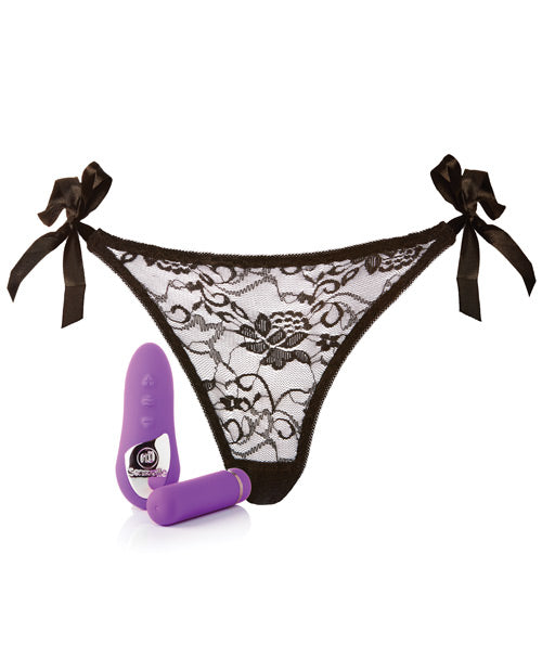 Nu Sensuelle Pleasure Panty Bullet w/Remote Control 15 Function - Purple Novel Creations Usa INC