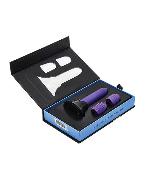 Nu Sensuelle Point Plus Rechargeable Bullet - Purple Novel Creations Usa INC