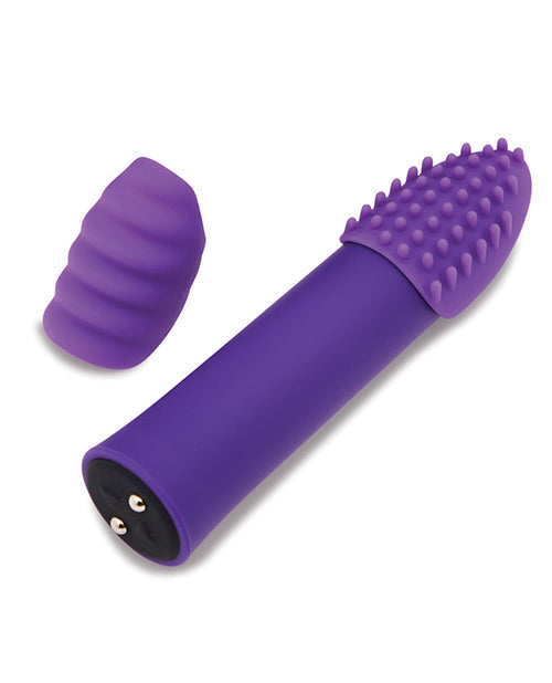 Nu Sensuelle Point Plus Rechargeable Bullet - Purple Novel Creations Usa INC